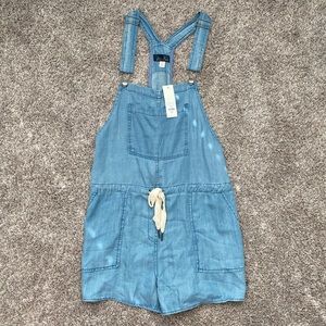 Francesca’s Blue Overalls